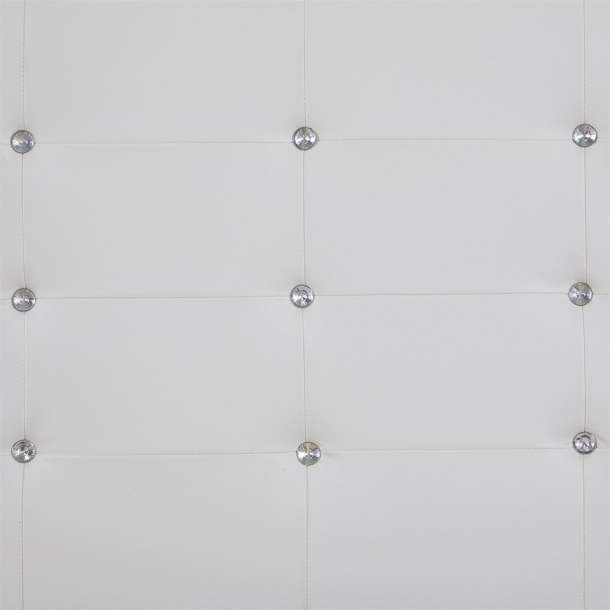 Voir la diapositive 3 : IDIMEX Lit double JOSY, 140 x 190 cm, capitonné avec sommier, revêtement synthétique