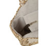 Voir la diapositive 3 : Paris Prix Sac de Plage Rond  Bali Bliss  40cm Naturel & Blanc