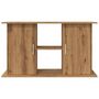 Voir la diapositive 4 : VIDAXL Support d aquarium chêne artisanal 101x41x58 cm bois ingénierie