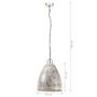 Voir la diapositive 6 : VIDAXL Lampe suspendue industrielle 25 W Argente Rond 32 cm E27