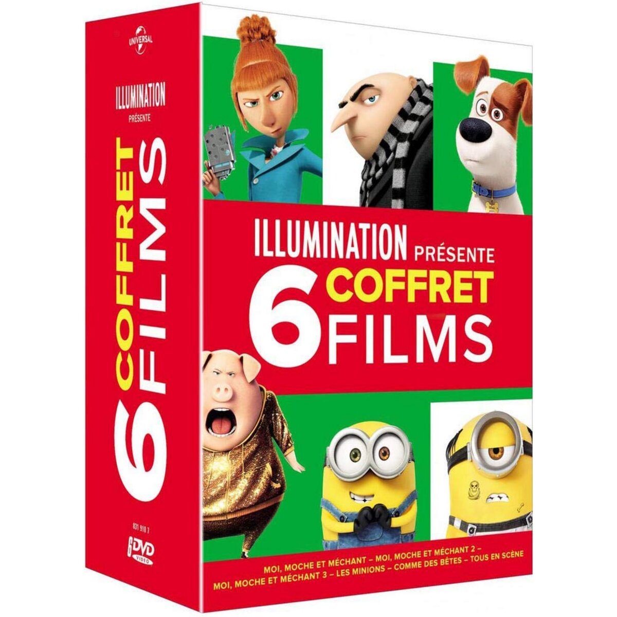 Coffret Illumination 6 Films DVD
