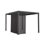 Voir la diapositive 3 : SWEEEK Triomphe persienne verticale pour pergola 3m. aluminium. panneau brise vue. anthracite