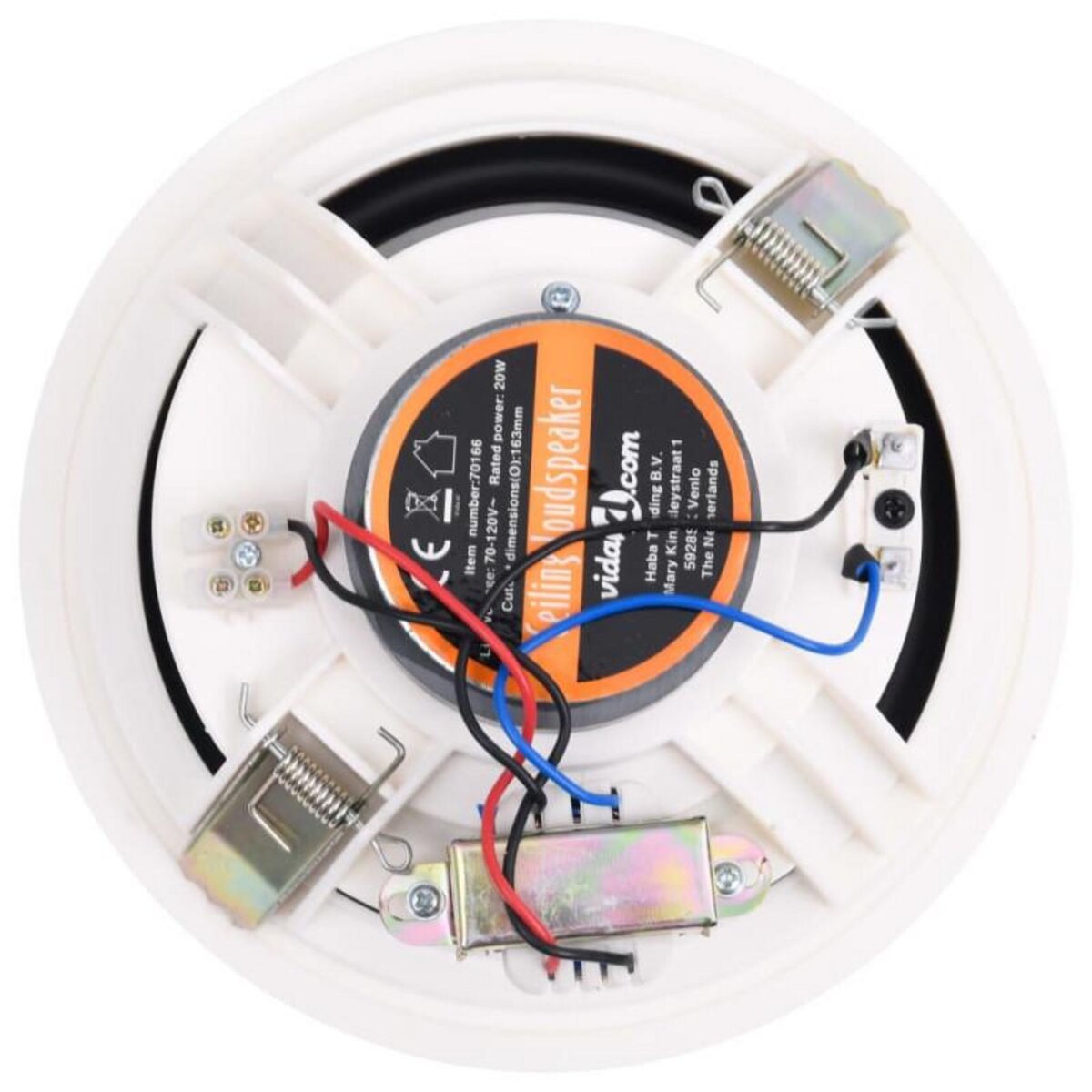 VIDAXL Haut parleurs muraux et de plafond intégrés tweeter 2 pcs 360 W