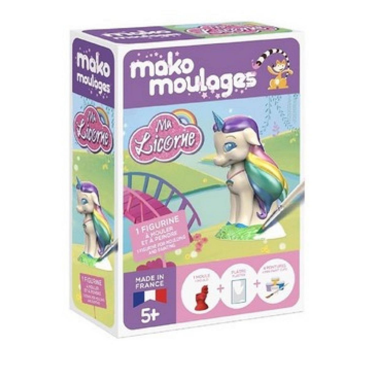 Mako Creations Mako Moulage 1 moule - Ma licorne Arc en ciel