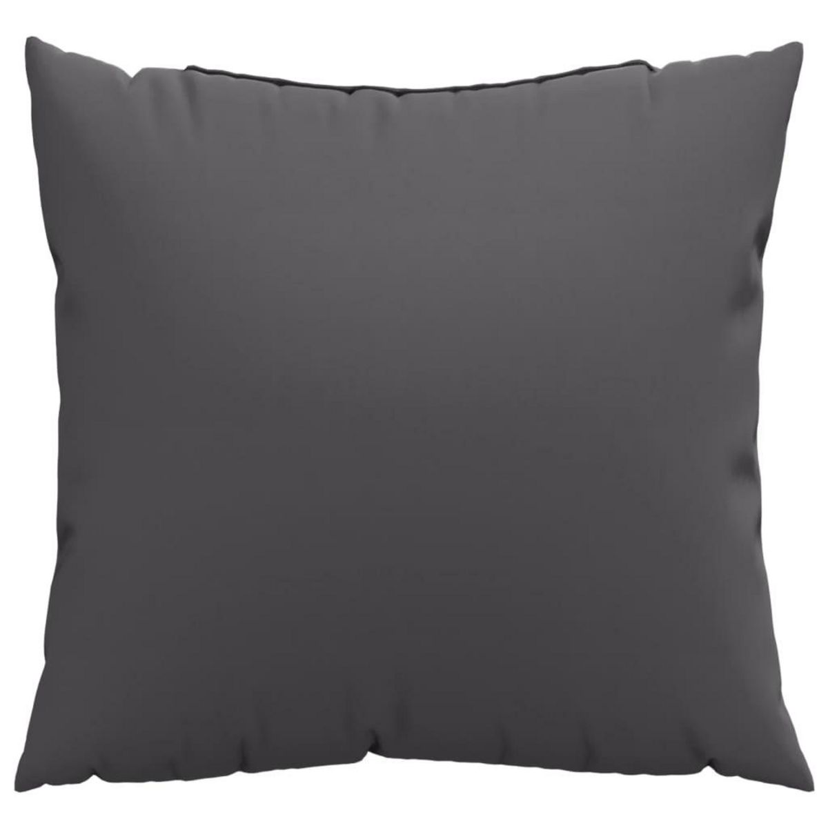 VIDAXL Coussins de canape 4 pcs anthracite 40x40 cm tissu
