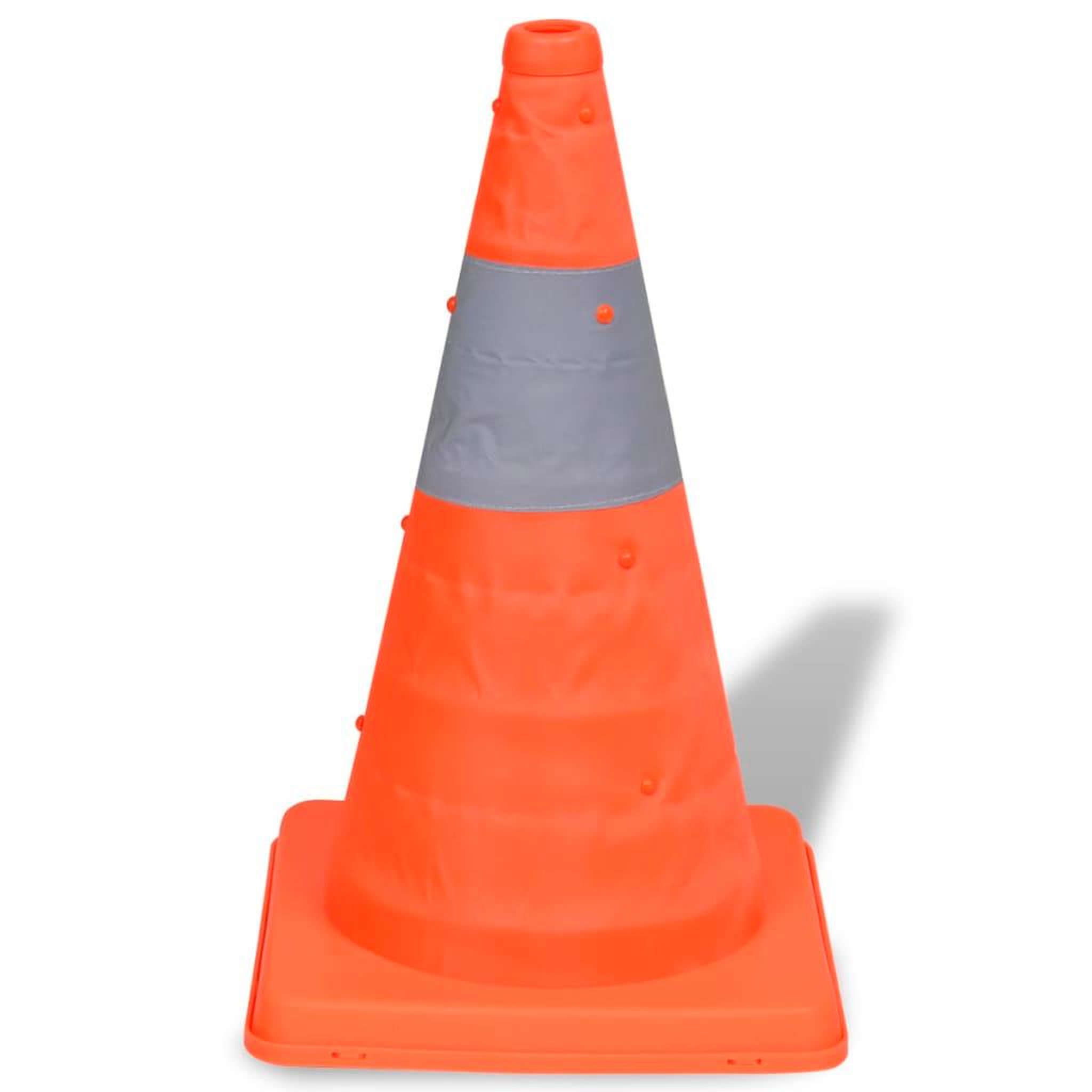 Voir la diapositive 3 : VIDAXL Cones de signalisation escamotables 5 pcs 42 cm