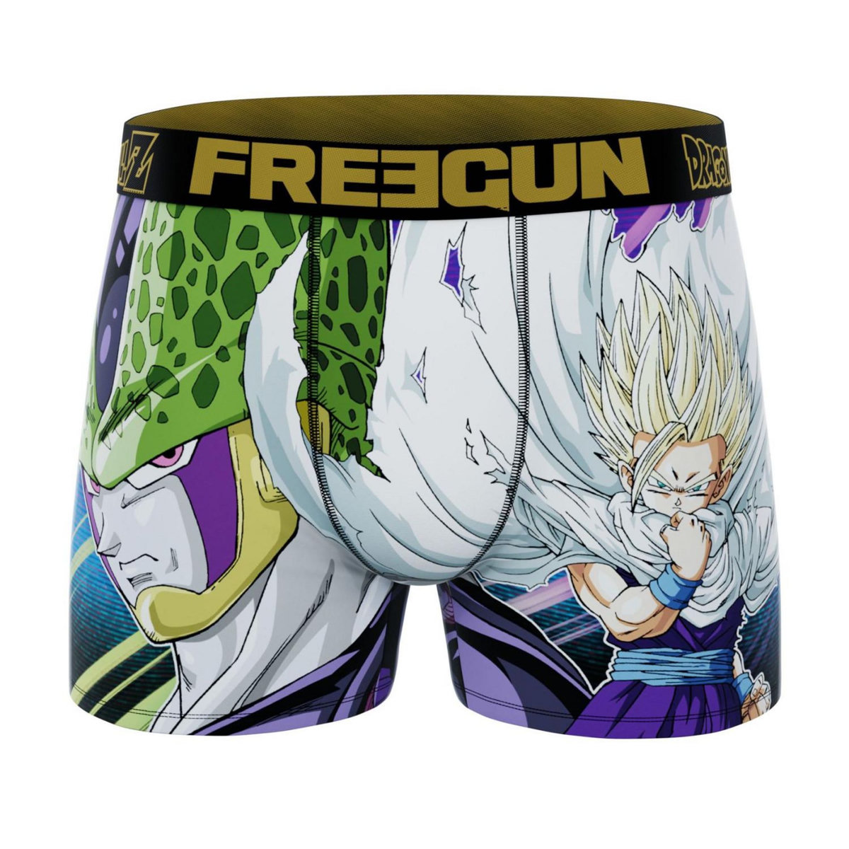 FREEGUN Lot de 4 boxers enfant Dragon Ball Z