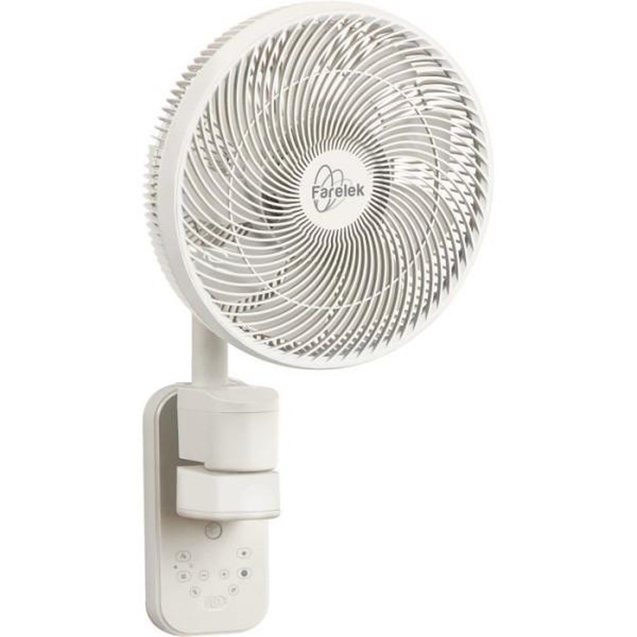 Farelek Ventilateur de Plafond - Plafonnier Ventilateur - Mural - FARELEK - Voralia Ø30 cm - 36 W