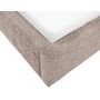 Voir la diapositive 5 : BEST MOBILIER Orane - lit coffre - 160x200 cm - en tissu bouclette