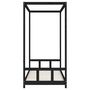 Voir la diapositive 5 : VIDAXL Cadre de lit pour enfants noir 90x200 cm bois de pin massif