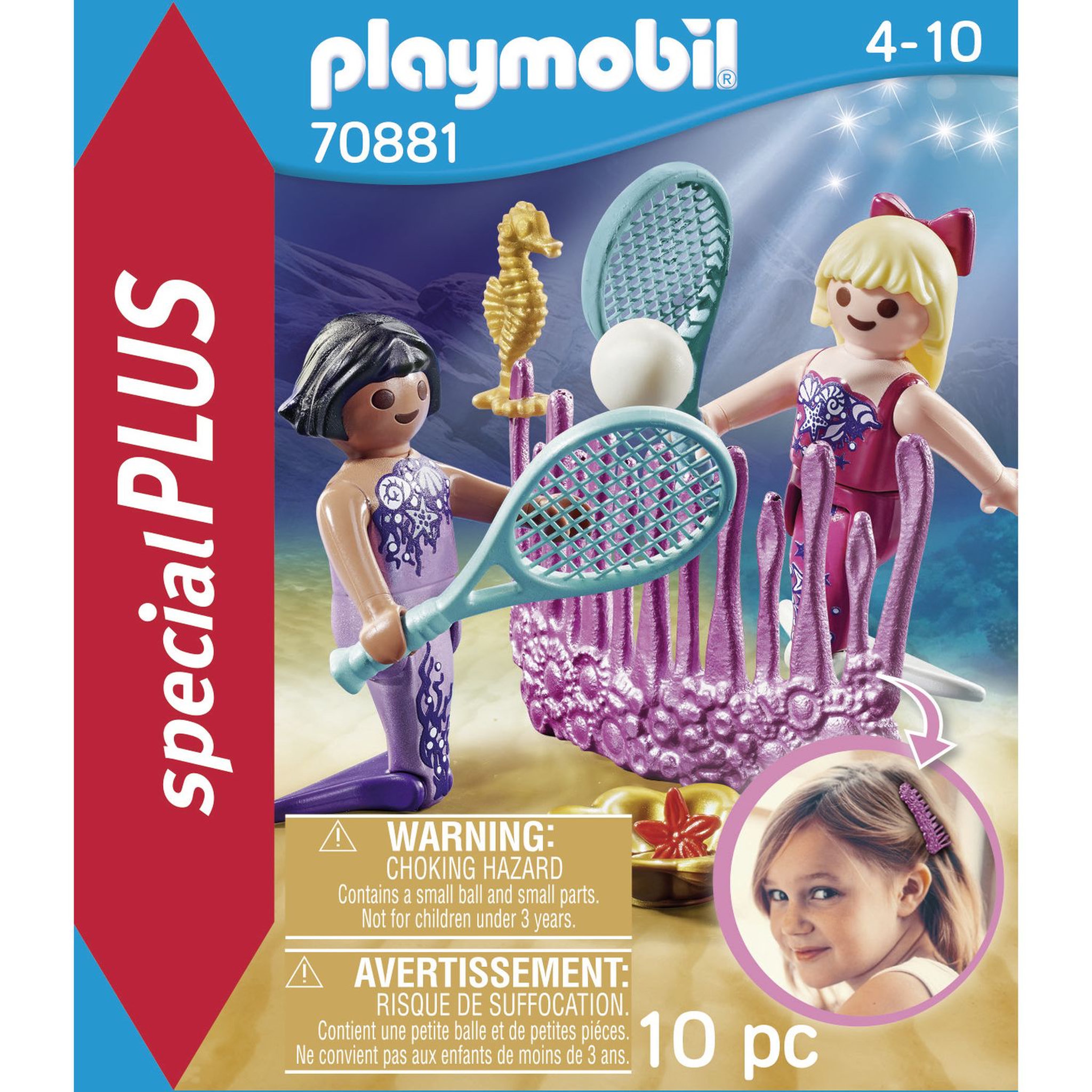 Voir la diapositive 2 : PLAYMOBIL 70881 - Special Plus Sirène et jeux