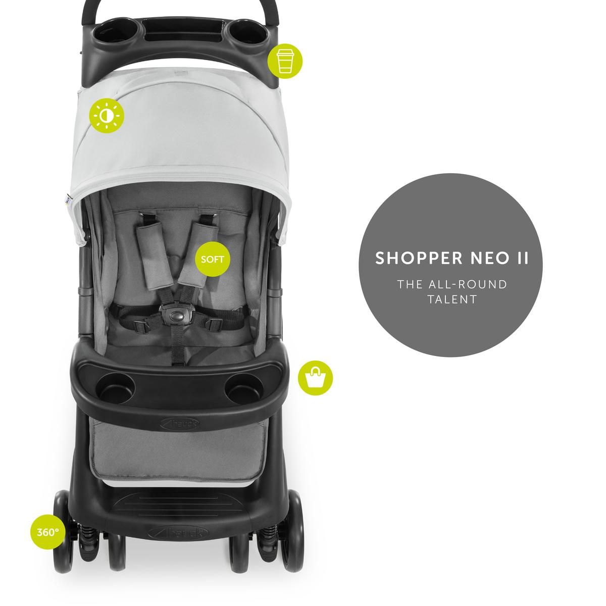 HAUCK Poussette citadine Shopper Neo II