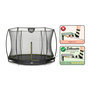 Voir la diapositive 6 : EXIT TOYS Trampoline enterré Silhouette Ø 3,66 m avec filet de sécurité Noir - Exit Toys