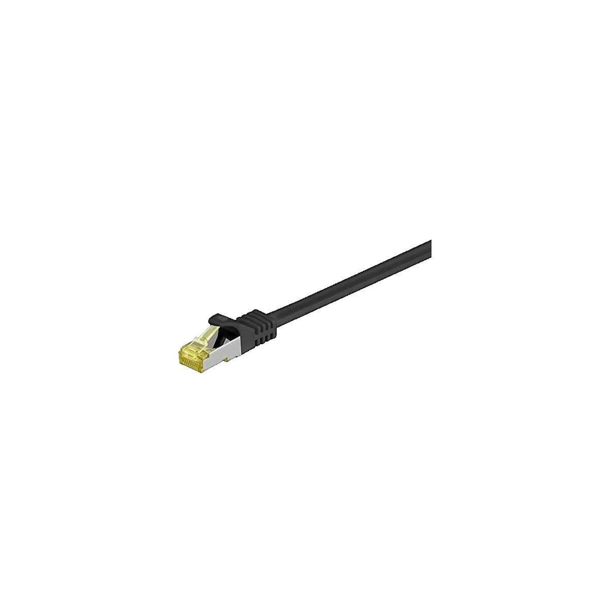 GOOBAY Câble réseau Goobay RJ45 CAT7 - 1,5 m, SFTP PiMF, noir