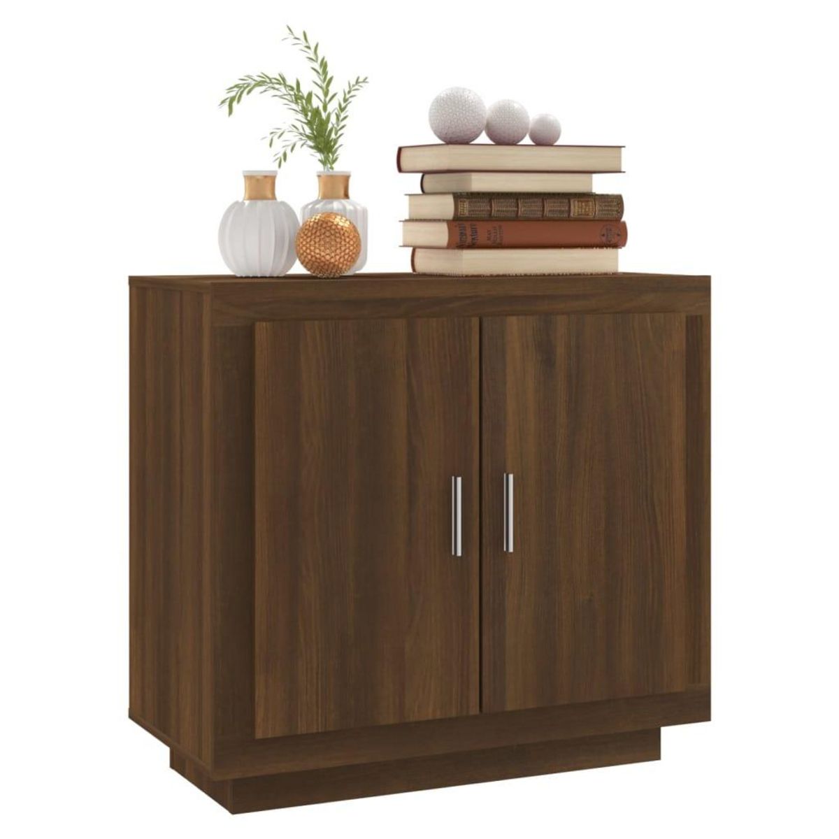 VIDAXL Buffet Chene marron 80x40x75 cm Bois d'ingenierie