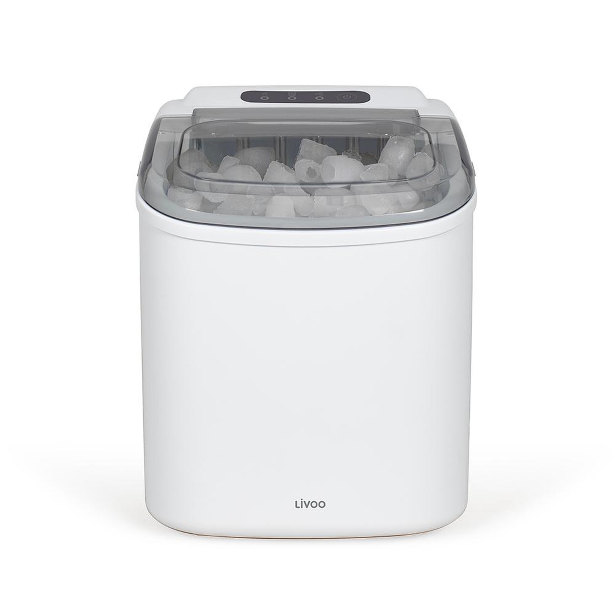 Voir la diapositive 1 : LIVOO Machine à glaçons 150w 12kg/24h blanc - DOM484