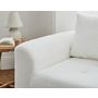 Voir la diapositive 3 : LISA DESIGN Rune - fauteuil - en tissu bouclette