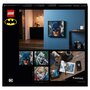 LEGO ART 31205 La Collection Batman de Jim Lee, Décoration Art Mural