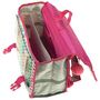 Voir la diapositive 6 : DISNEY Cartable 38 cm avec pompon polyester argent imprimé têtes MINNIE DISNEY