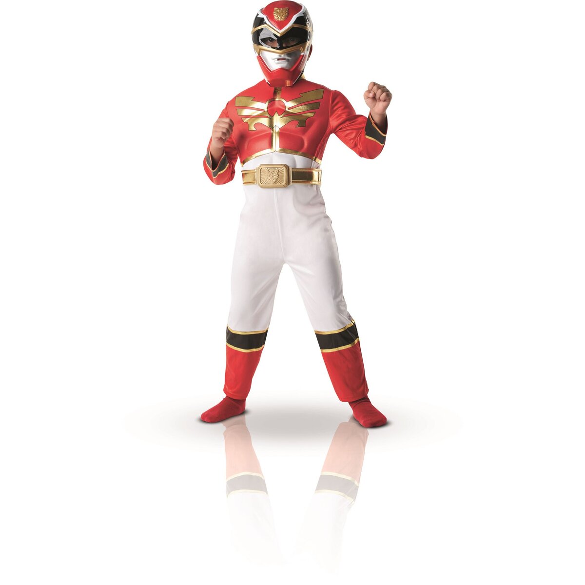 RUBIES Panoplie Luxe 3D EVA rouge Power Rangers