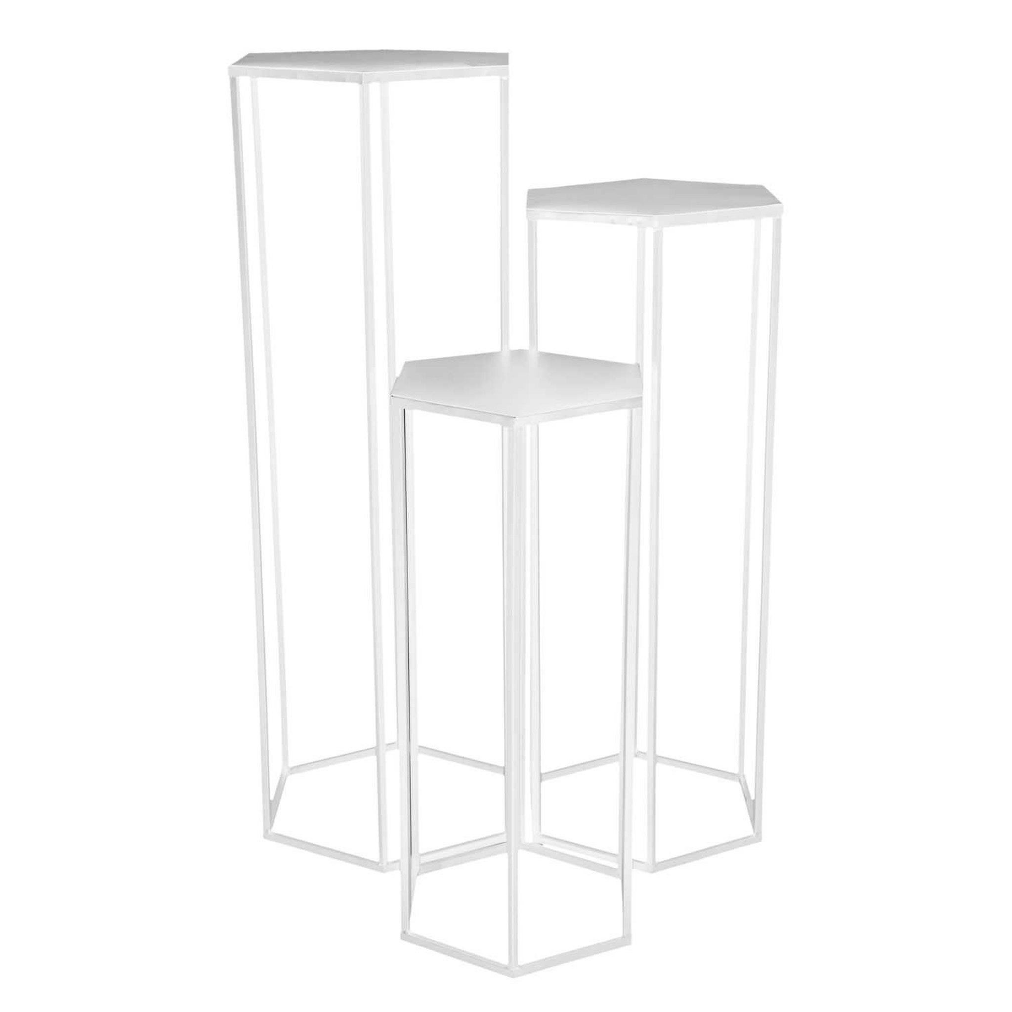Voir la diapositive 1 : The Home Deco Factory 3 Portes plantes sellettes design Théo