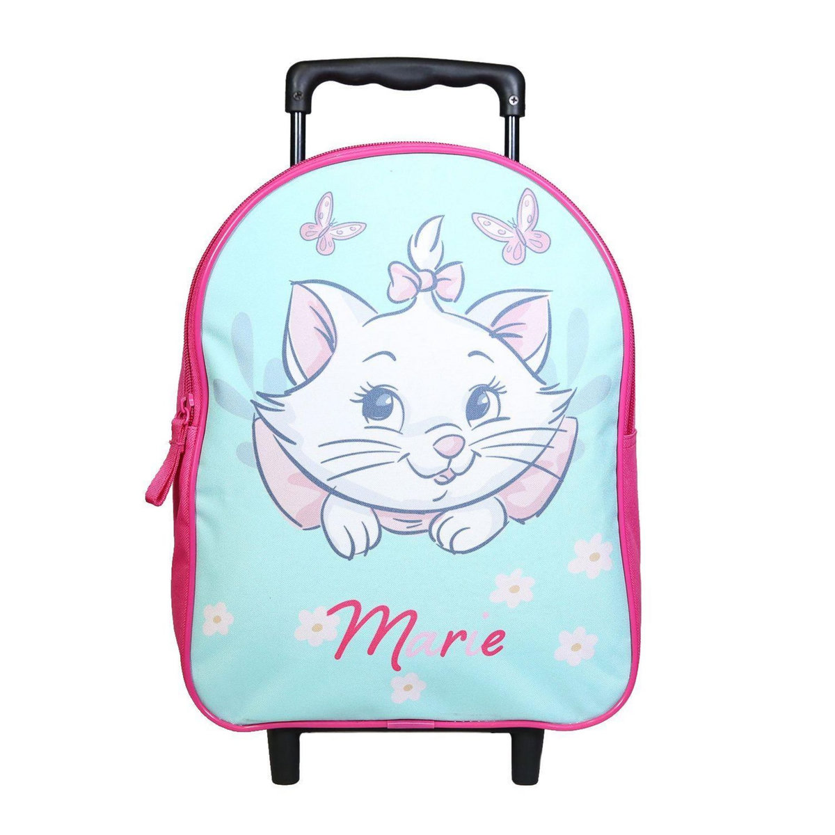 Bagtrotter BAGTROTTER Sac à dos à roulettes 31 cm Disney Marie Les Aristochats Vert