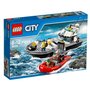 LEGO City 60129 - Le bateau de patrouille de la police
