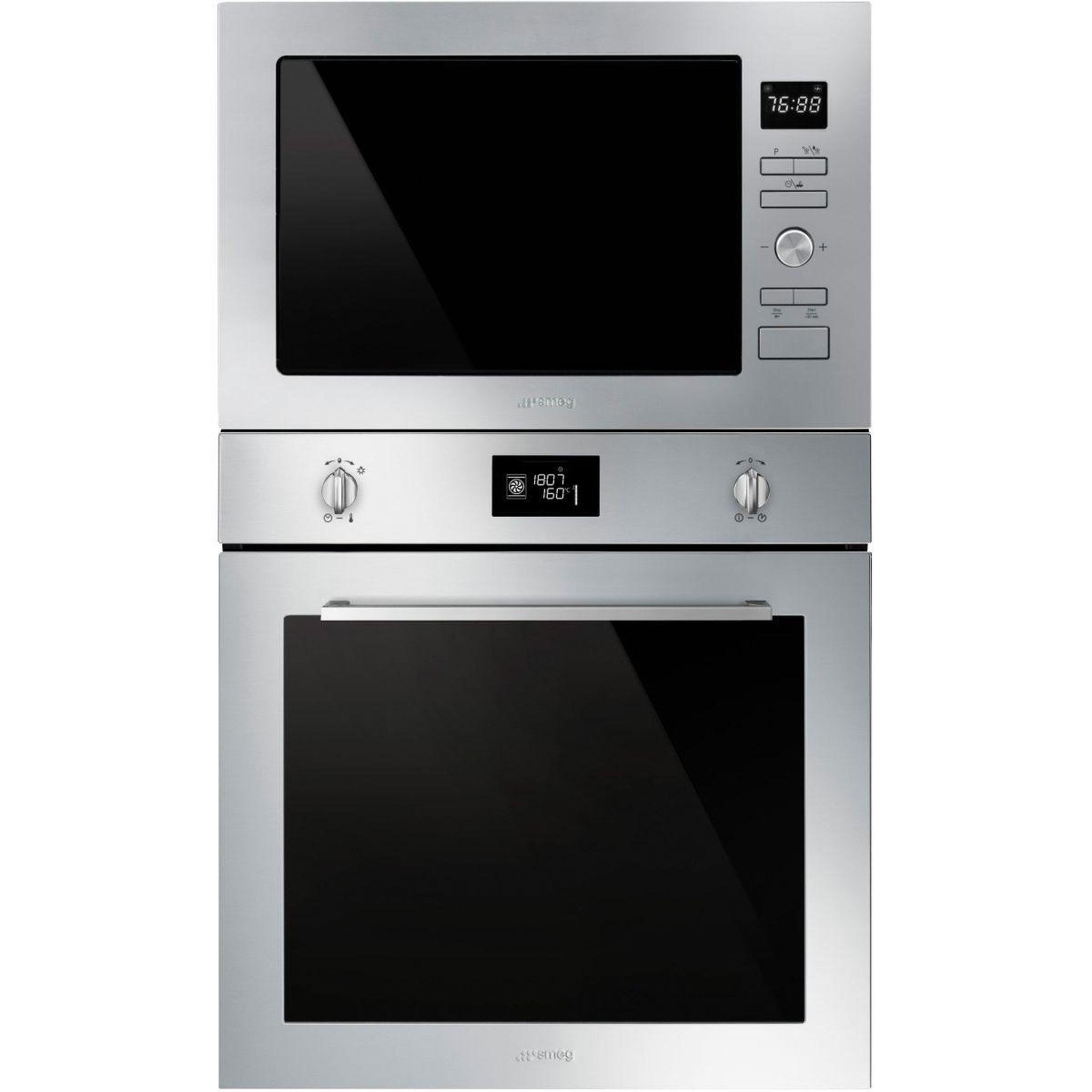 Voir la diapositive 2 : SMEG Micro ondes grill encastrable fmi425x