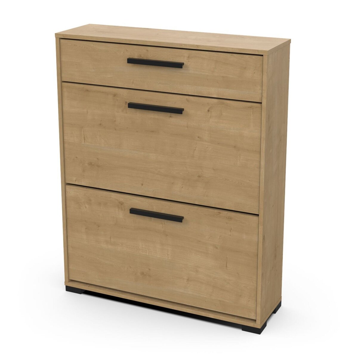 Meuble à chaussures 2 portes 1 tiroir L80 cm LIZZIE