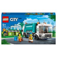 LEGO City 60280 Le camion des pompiers avec échelle et mini figurines de  pompier 