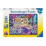 Voir la diapositive 1 : RAVENSBURGER Ravensburger - Jigsaw puzzle XXL Ice cream stand, 150 pcs. 134137