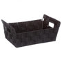 Voir la diapositive 1 :  Panier de Rangement  Biseauté  28cm Noir