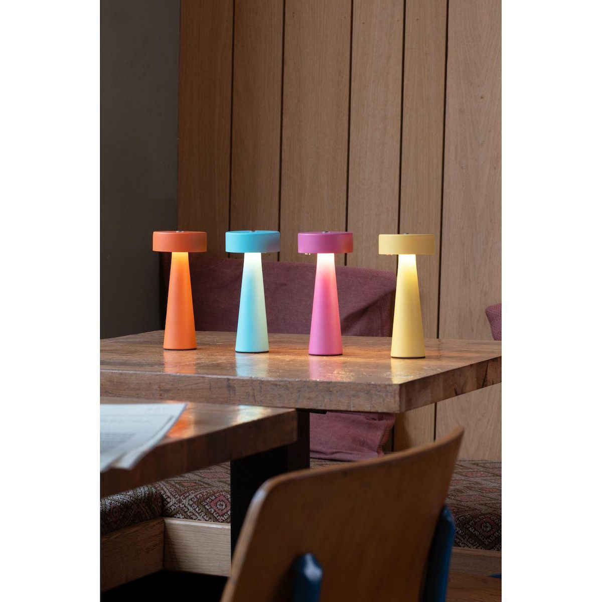 Leitmotiv Lampe de table rechargeable LED LUMEA