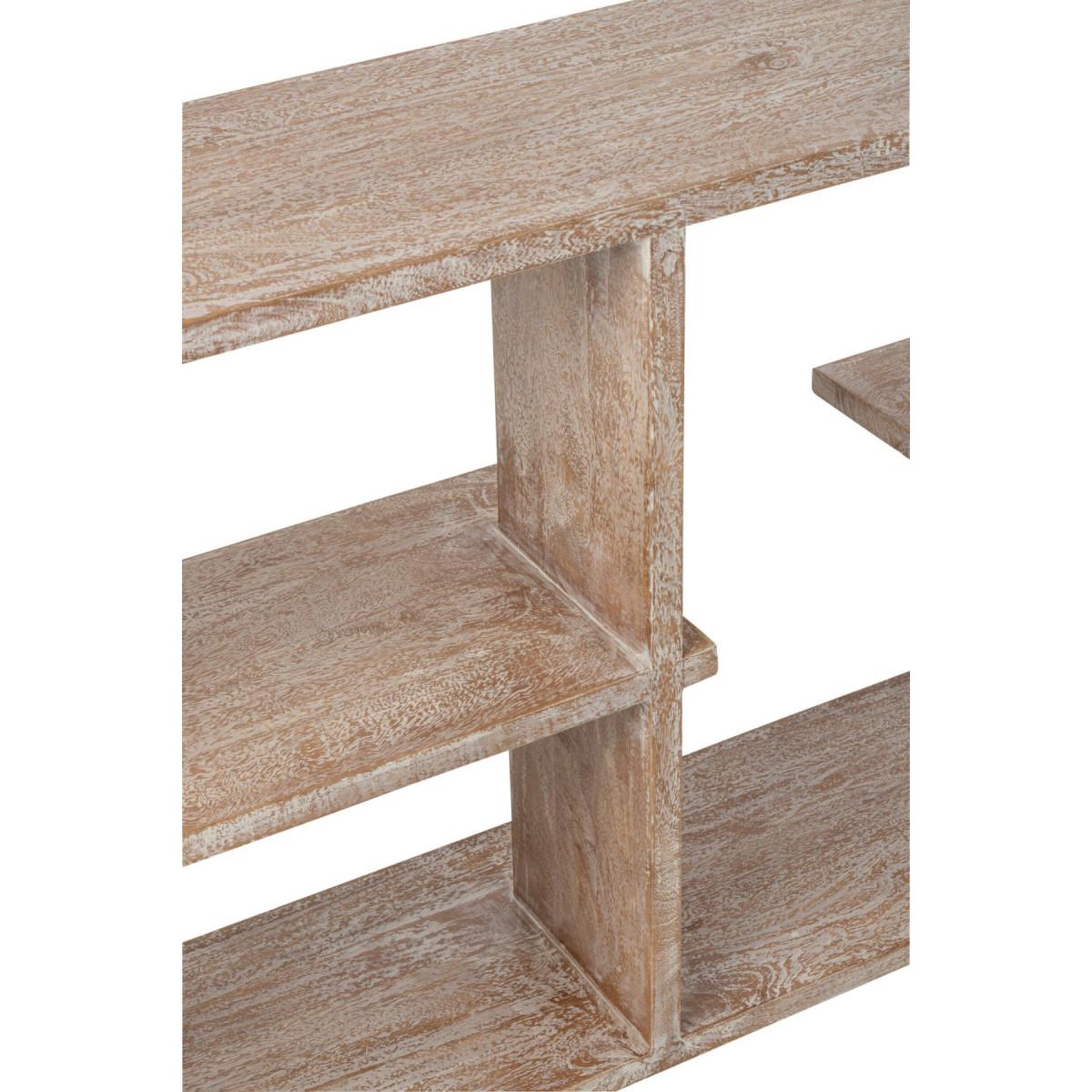 Voir la diapositive 6 : Paris Prix Bibliothèque en bois  manga  172cm blanc cassé