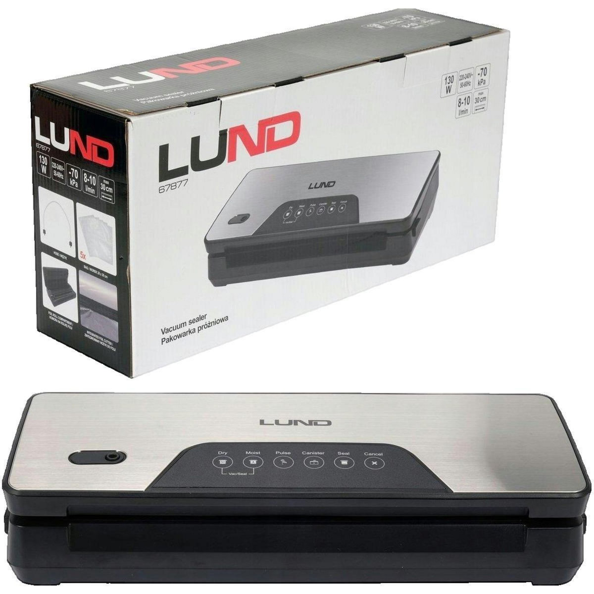 Lund Scelleuse sous vide LUND 67877 130W