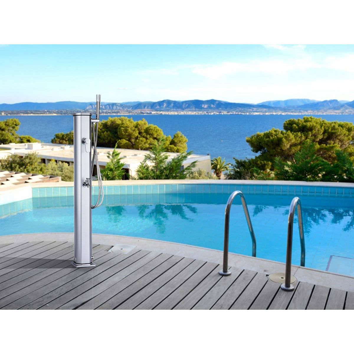 Formidra Douche solaire 20 L Jolly Go Gris - Formidra