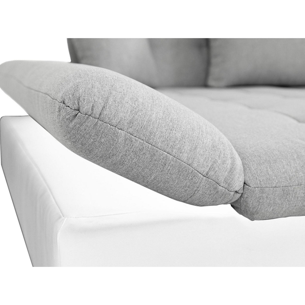 BEST MOBILIER Livio - canapé d'angle - convertible avec coffre - 4 places - style contemporain - gauche