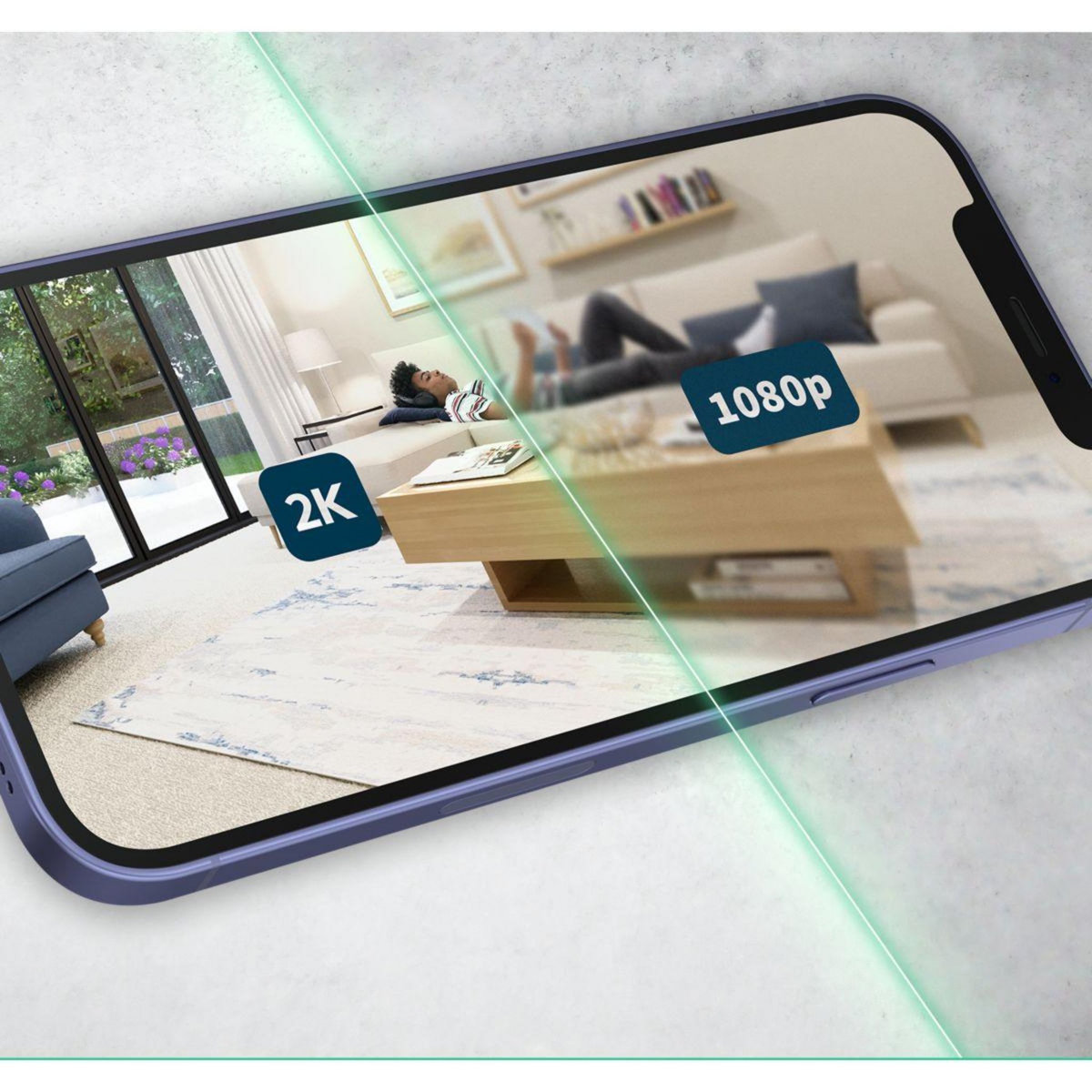 ARLO Caméra de surveillance 2 caméras intérieures Essential 2K