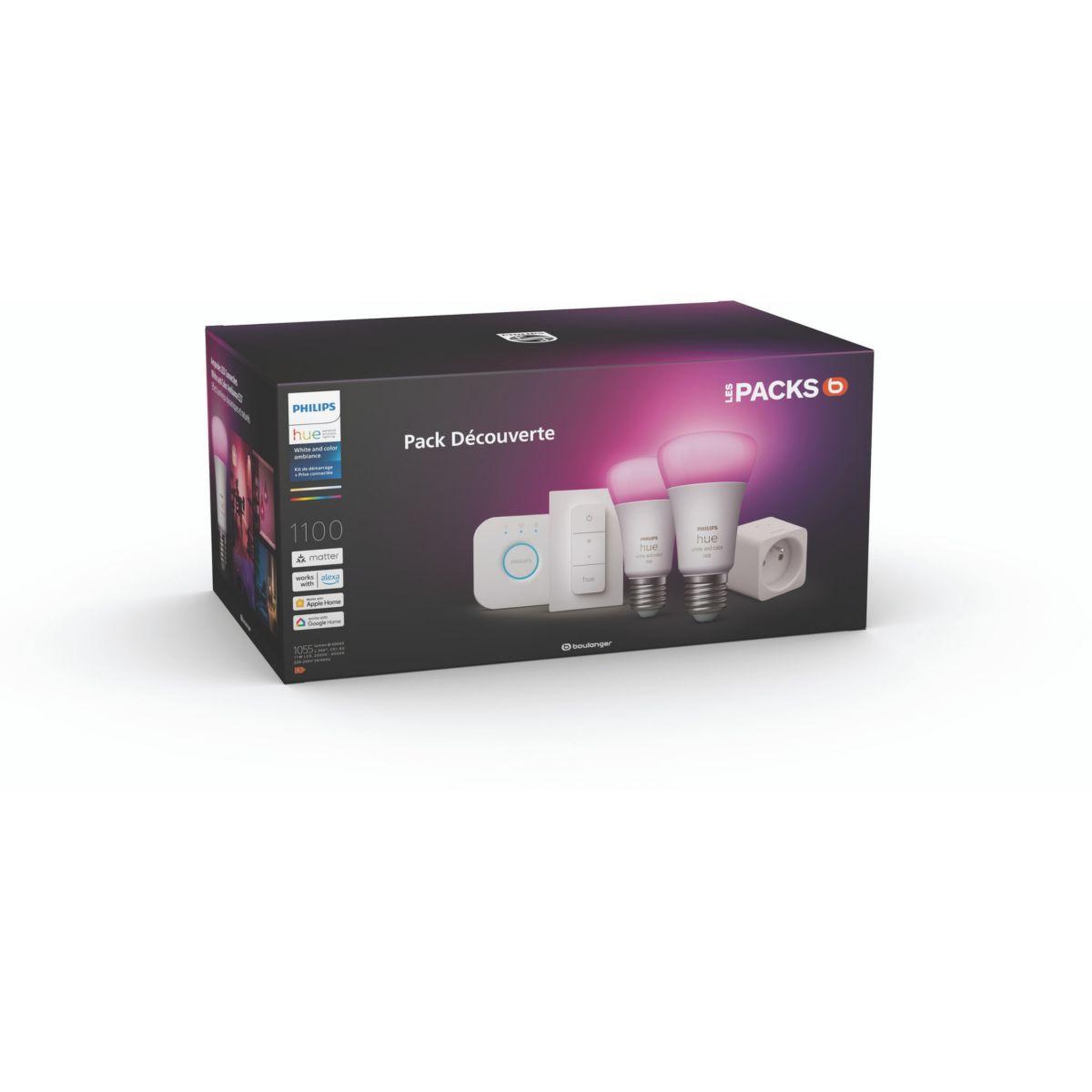 Voir la diapositive 1 : Philips Pack HUE W&C Découverte