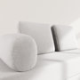 Voir la diapositive 4 : LISA DESIGN Lonny - canapé 3 places convertible en velours côtelé