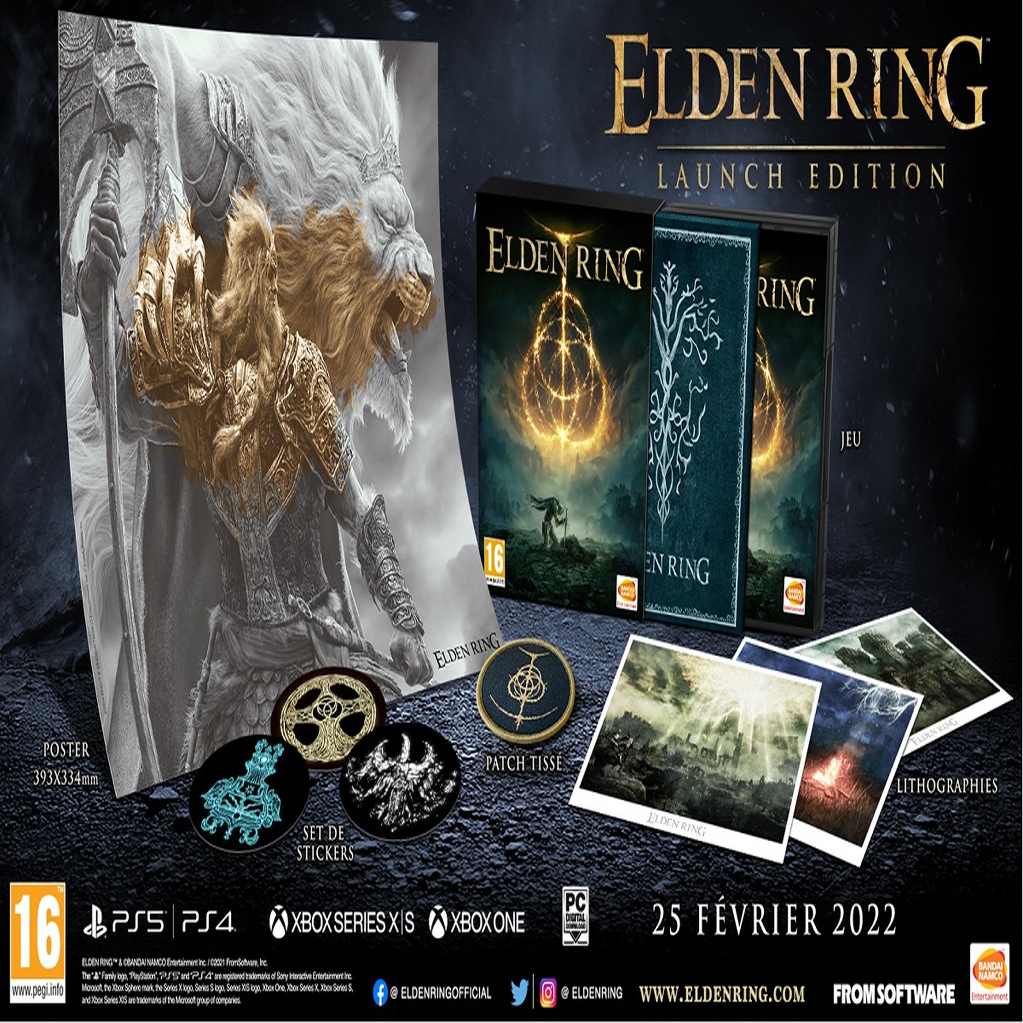 Voir la diapositive 8 : Elden Ring Launch Edition Xbox Series X - Xbox One