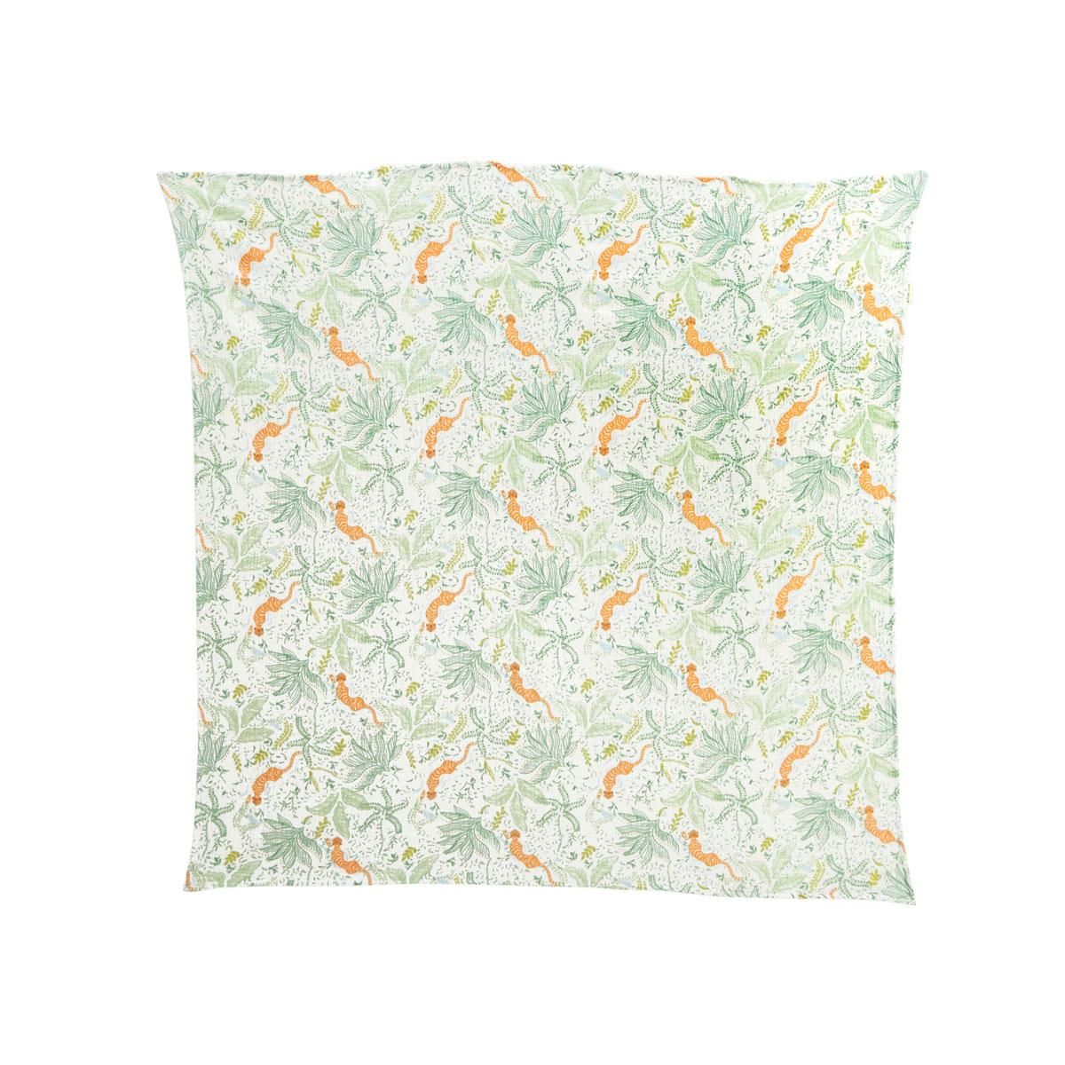 Petit Béguin Foulard en gaze de coton Kanha 100 x 100 cm