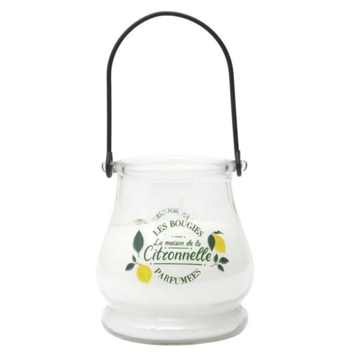 Paris Prix Bougie Parfumée Antimoustique  Couleur  200g Citronnelle