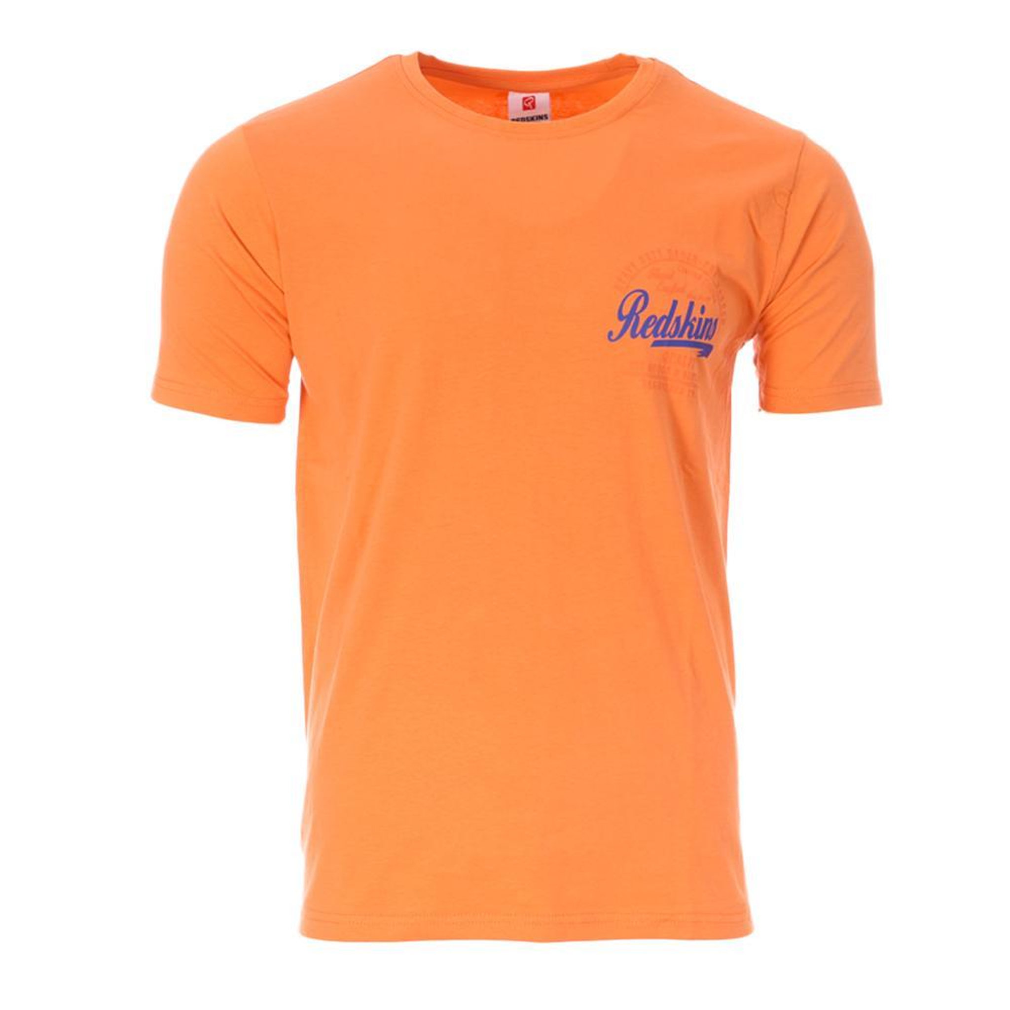 REDSKINS T Shirt  Homme Redskins TS6214. Coloris disponibles : Orange