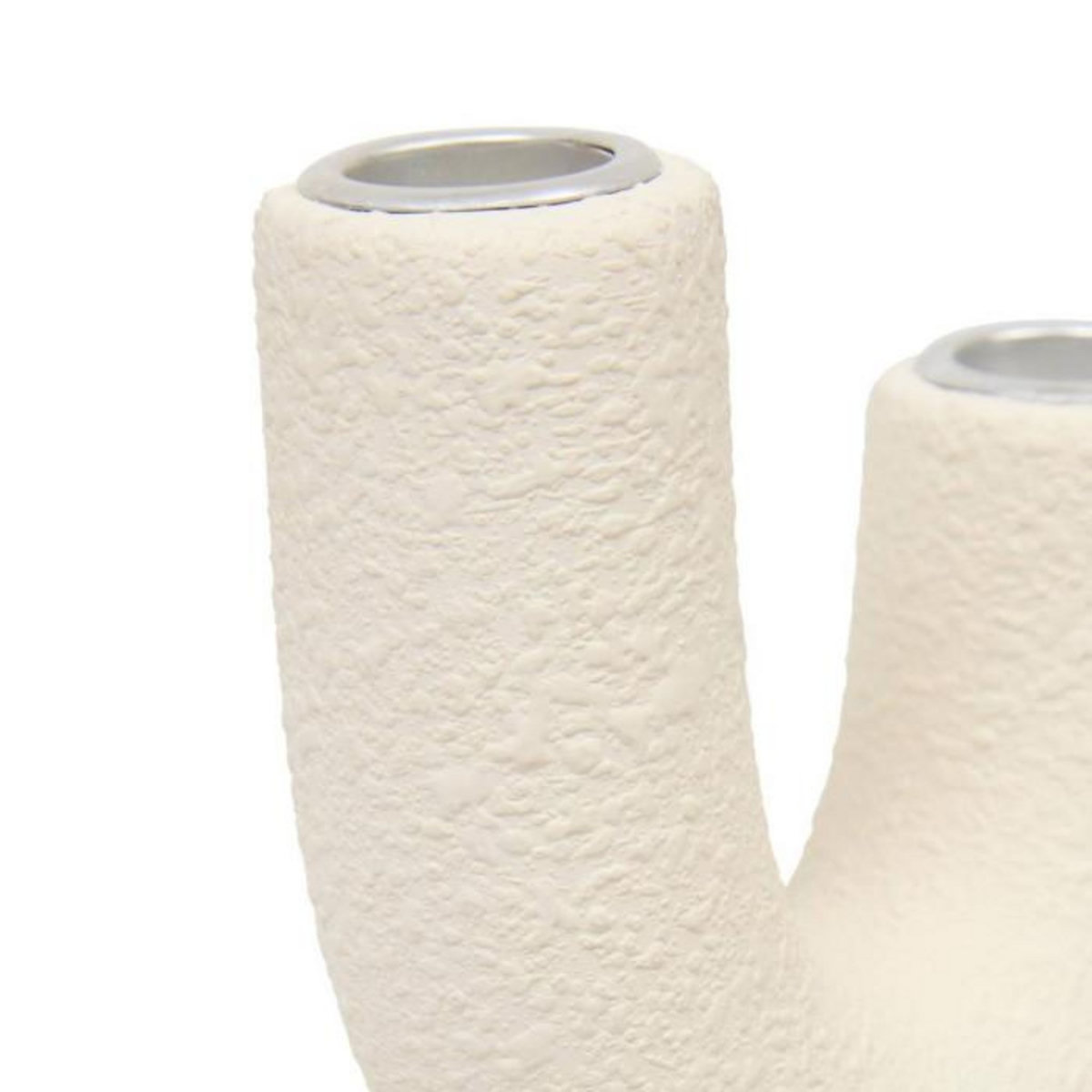 ATMOSPHERA Chandelier Déco en Dolomite  Wonj  20cm Blanc