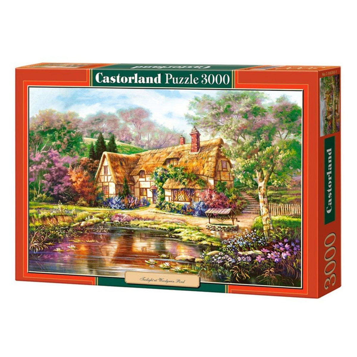 Castorland Puzzle 3000 pièces : Twilight at Woodgreen Pond