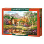 Voir la diapositive 2 : Castorland Puzzle 3000 pièces : Twilight at Woodgreen Pond