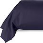 Voir la diapositive 2 : Home collection Taie de traversin 100% coton 57fils