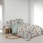 Voir la diapositive 3 : Douceur d'Intérieur Housse de couette 240x220 + 2 taies imprimées feuillages