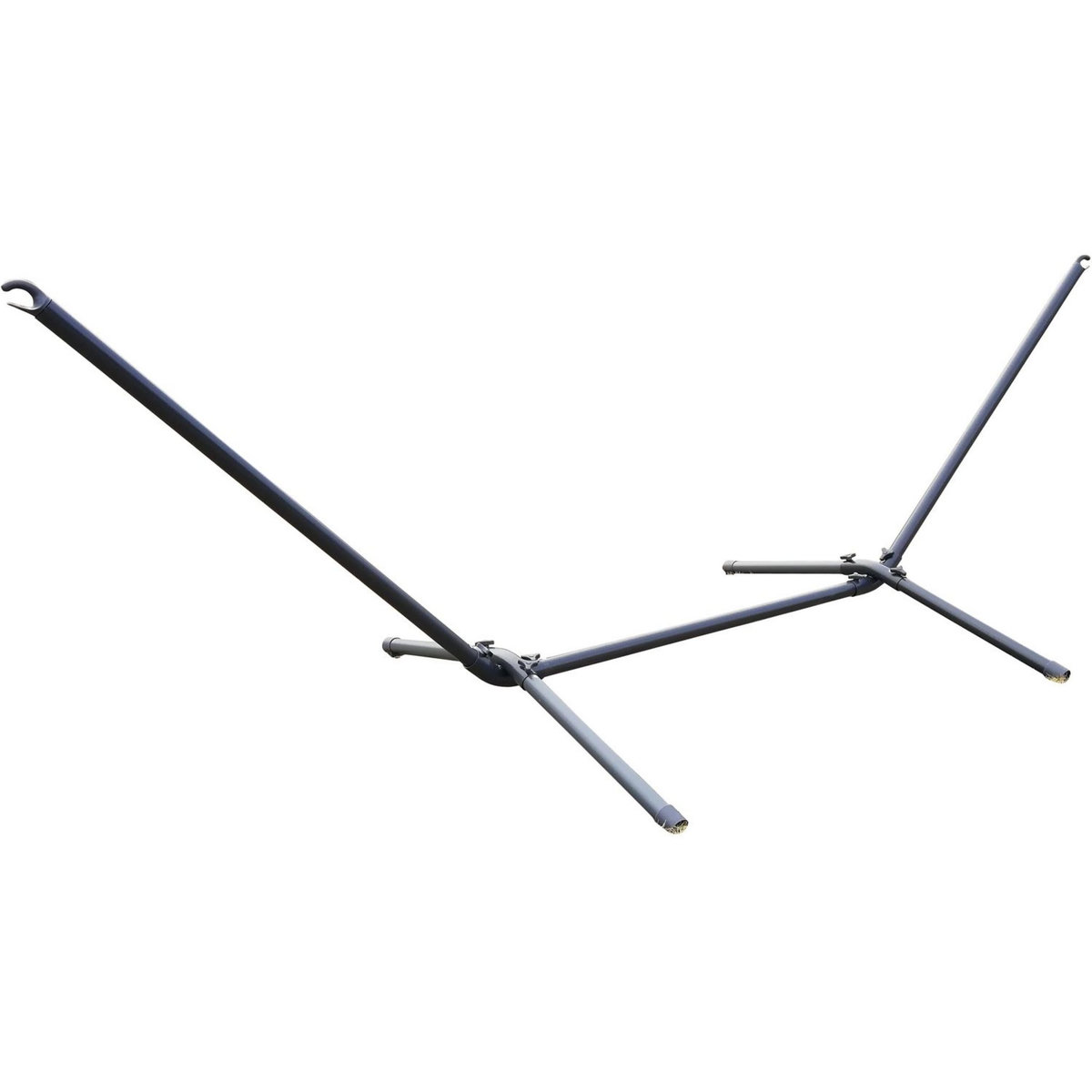GARDEN STAR Structure pour hamac - Acier - 300x100x105cm